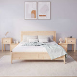 Vidaxl nachtkastjes 2 st 79,5x38x65,5 cm massief grenenhout
