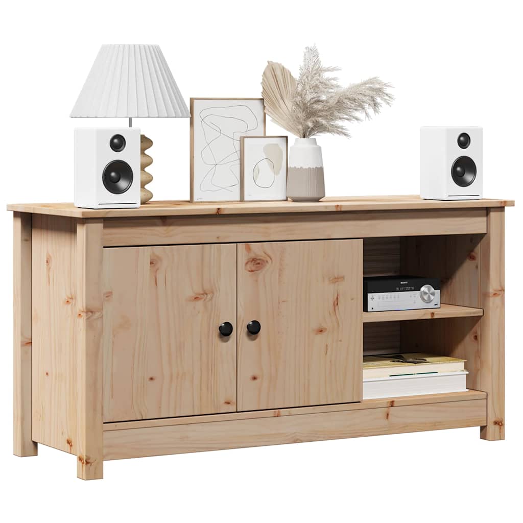 Vidaxl tv-meubel 103x36,5x52 cm massief grenenhout