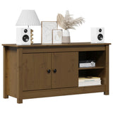 Vidaxl tv-meubel 103x36,5x52 cm massief grenenhout honingbruin