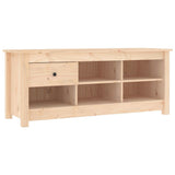 Vidaxl -Schuhschrank 110x38x45,5 cm Festkiefer