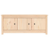 Vidaxl -Schuhschrank 110x38x45,5 cm Festkiefer