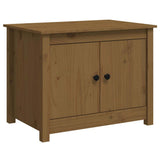 Vidaxl salontafel 71x49x55 cm massief grenenhout honingbruin