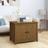 Vidaxl salontafel 71x49x55 cm massief grenenhout honingbruin