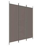 Vidaxl kamerscherm met 3 panelen 150x200 cm stof antracietkleurig