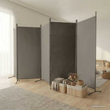 Vidaxl kamerscherm met 5 panelen 433x180 cm stof antracietkleurig