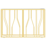 Vidaxl wandtafel 110x30x70 cm roestvrij staal en glas