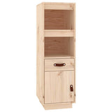 Vidaxl hoge kast 34x40x108,5 cm massief grenenhout