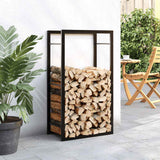 Vidaxl Kamin 50x28x94 cm Stahlmattschwarz