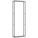 VIDAXL -Kamin 110x28x312 cm Stahlmattschwarz