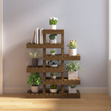 VIDAXL PANCEL STANDEM 85x25x109.5 cm Festkiefer Honigbraun