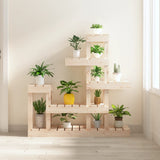 Vidaxl plantenstandaard 92x25x97 cm massief grenenhout