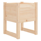 VIDAXL -Planungsbox 40x40x52.5 cm Festkiefer