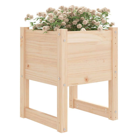 VIDAXL -Planungsbox 40x40x52.5 cm Festkiefer
