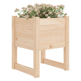 Vidaxl Planters 2 St 40x40x52,5 cm Solid fyrretræ