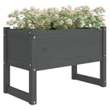 VIDAXL -Planungsbox 78x40x52 cm Festkiefergrau
