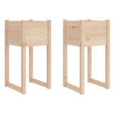 VIDAXL -Pflanzer 2 ST 40x40x81 cm Festkiefer