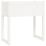 VIDAXL -Planungsbox 78x40x81 cm Festkiefer weiß