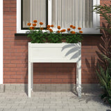 VIDAXL -Planungsbox 78x40x81 cm Festkiefer weiß
