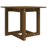 Vidaxl salontafel 50x50x45 cm massief grenenhout honingbruin