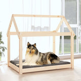 Vidaxl Dog Basket 101x70x90 cm Solid fyrretræ