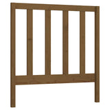 Vidaxl hoofdbord 95x4x100 cm massief grenenhout honingbruin