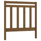 Vidaxl hoofdbord 95x4x100 cm massief grenenhout honingbruin