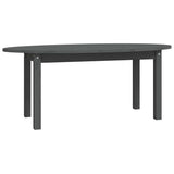 Vidaxl salontafel 110x55x45 cm massief grenenhout grijs