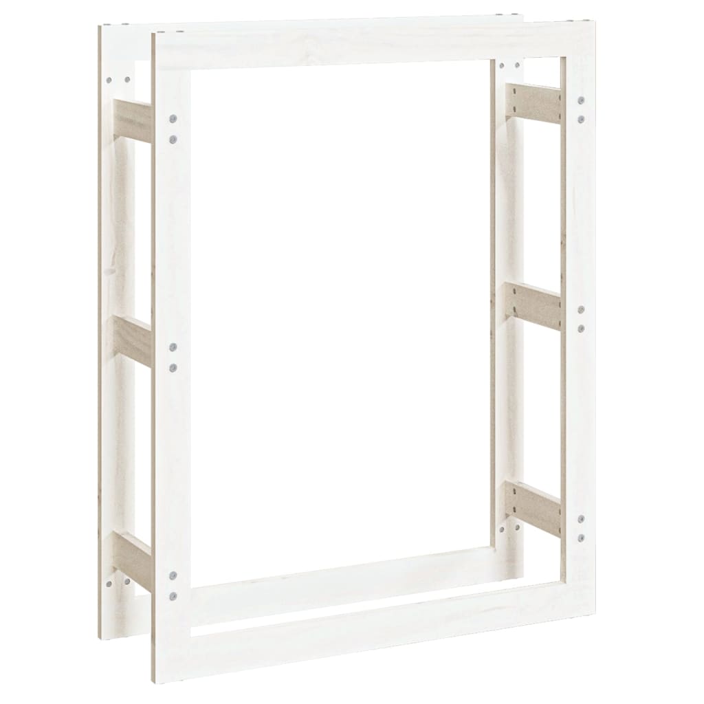 Violet de vidaxl 80x25x100 cm Pine solide blanc