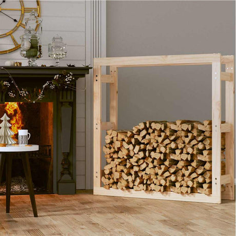VIDAXL -Kamin 100x25x100 cm Festkiefer