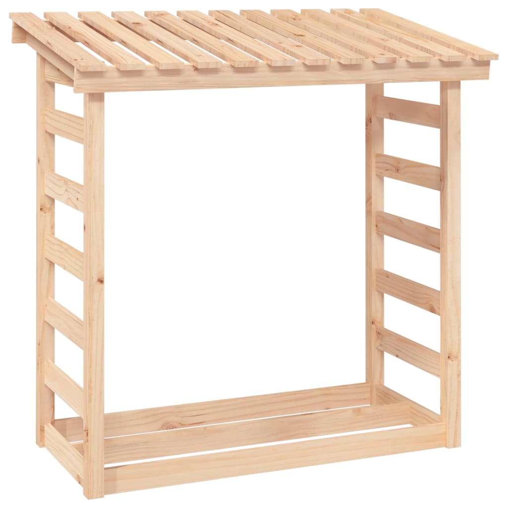 Vidaxl Fireplace Trek 108x64.5x110 cm Pine solide