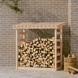 Vidaxl -Kamin Trek 108x64.5x110 cm Festkiefer
