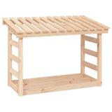 Vidaxl Fireplace Trek 108x64.5x78 cm Pine solide