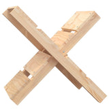 Vidaxl Holzblockhalter 47x39.5x48 cm Festkiefer