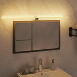 Vidaxl mirror lamp LED 7.5 W 80 cm 3000 K warm white