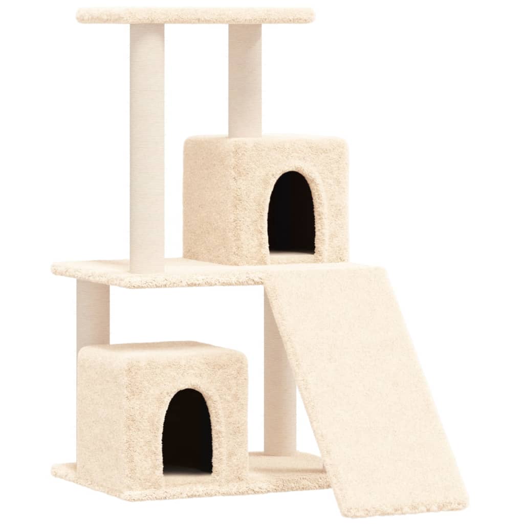 Vidaxl Cat Furniture con graffi sisal 82 cm crema