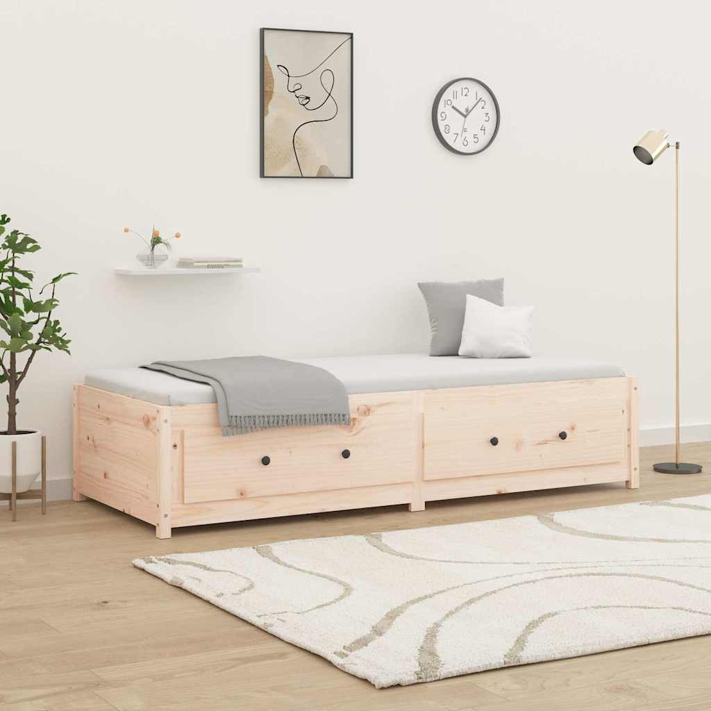 Vidaxl slaapbank 90x190 cm massief grenenhout