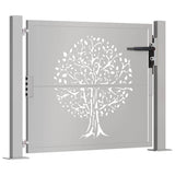 Vidaxl Poort 105x80 cm Baumdesign Cortenstaal
