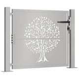 Vidaxl Poort 105x105 cm Baumdesign Cortenstaal