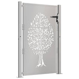 Vidaxl Poort 105x155 cm Baumdesign Cortenstaal