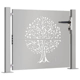 Vidaxl Poort 105x105 cm Baumdesign Cortenstaal