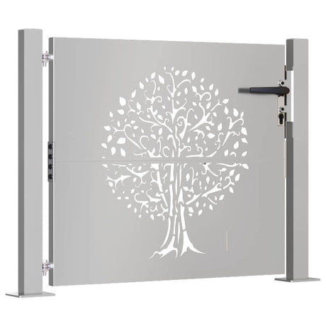 Vidaxl Poort 105x105 cm Baumdesign Cortenstaal