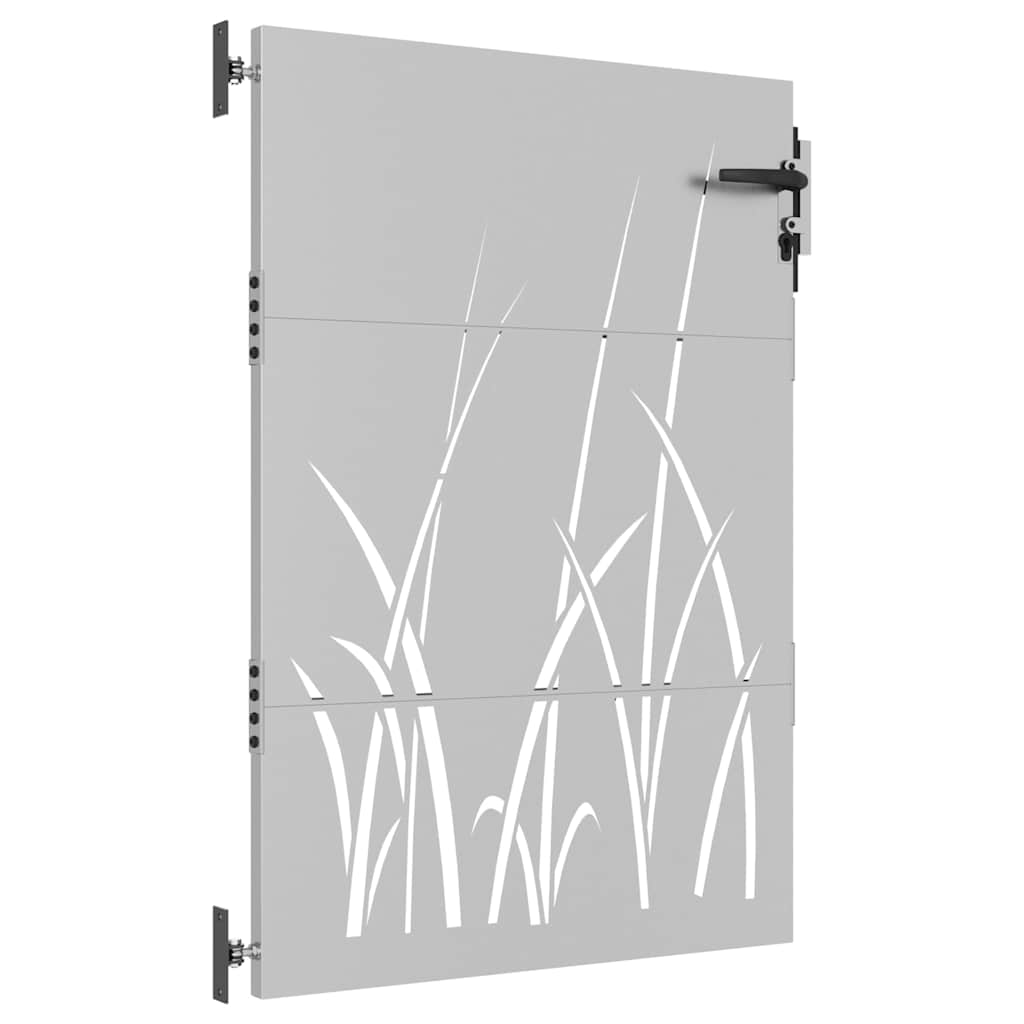 Vidaxl Poort 85x150 cm Grasdesign Cortenstaal