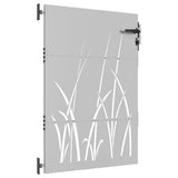 Vidaxl Poort 85x150 cm Grasdesign Cortenstaal