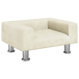 Vidaxl Hundekorb 50x40x26,5 cm Samtcreme -Colored