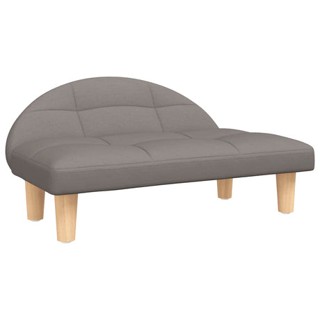 VidaXL Hundebett 70x52x30 cm Stoff Taupe