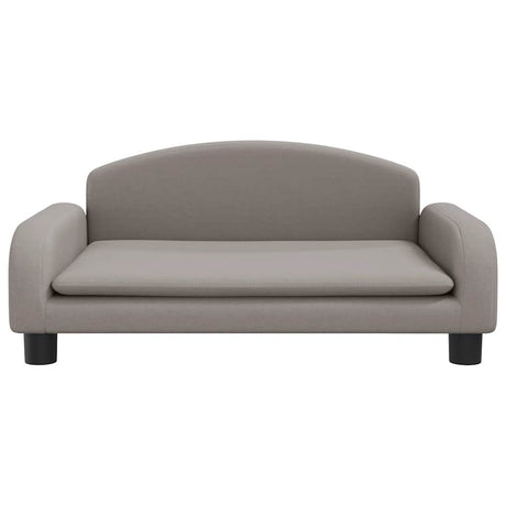 VidaXL Hundebett 70x45x30 cm Stoff Taupe