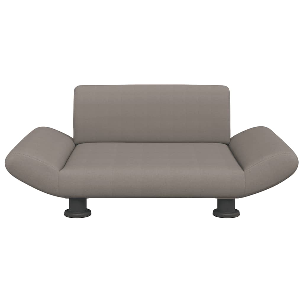 Vidaxl Hundekorb 70x45x28 cm Stofftaupe