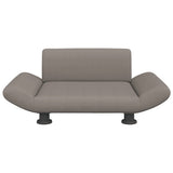 Vidaxl Hundekorb 70x45x28 cm Stofftaupe