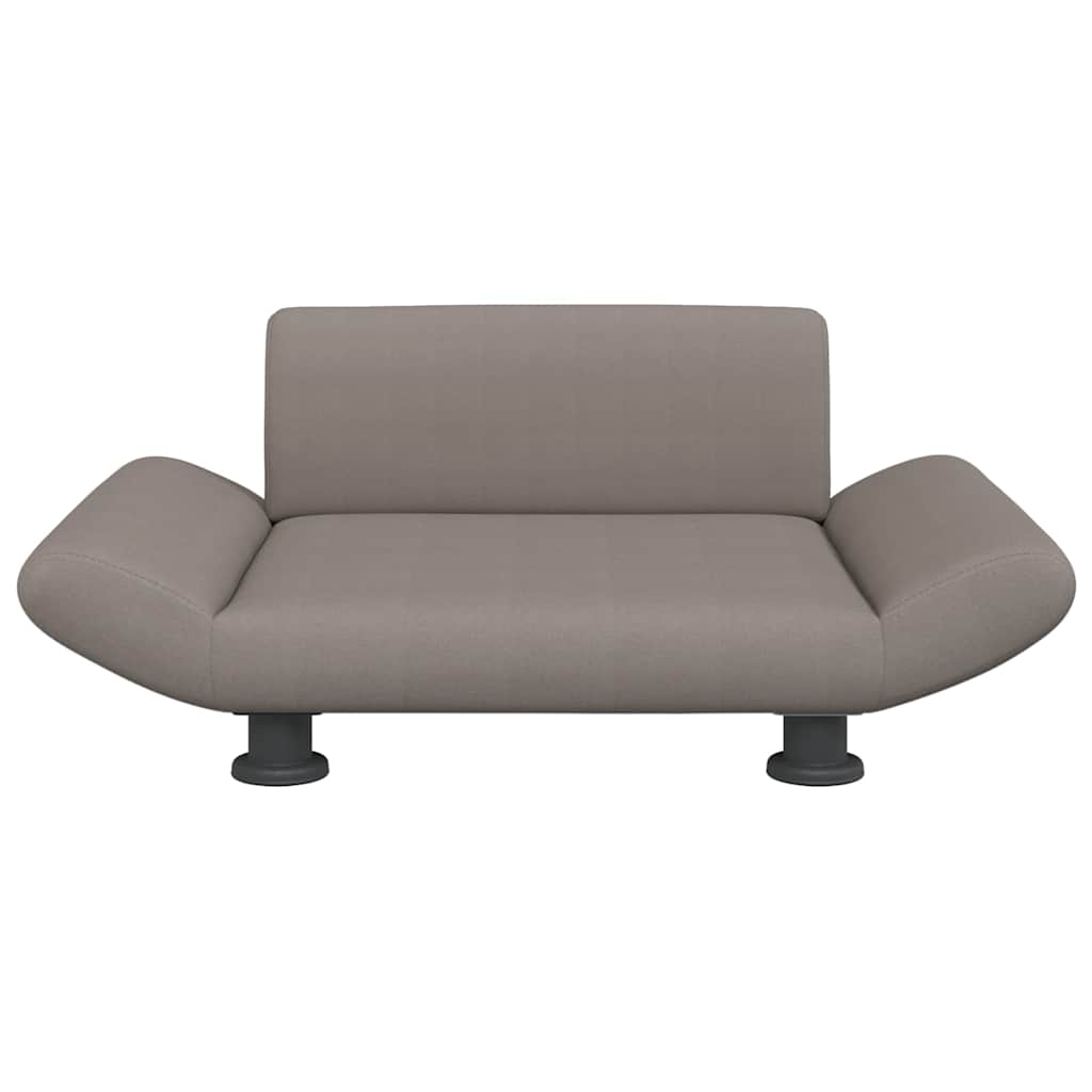 Vidaxl Hundekorb 70x45x28 cm Stofftaupe