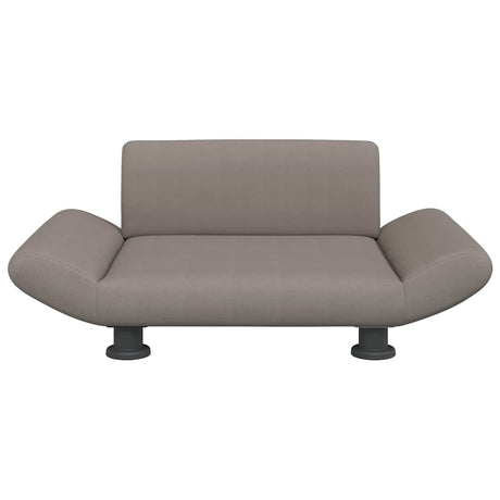 Vidaxl Hundekorb 70x45x28 cm Stofftaupe